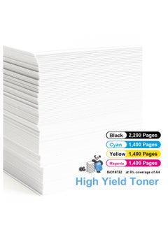 Asta ASTA 1415 Toner CE320A CE321A CE322A CE323A 128A Color Toner Cartridge Compatible For HP LaserJet CP1525n CP1525nw CM1415fnw Printer Office 128 CE E 320 321 322 323 A  - Image 2