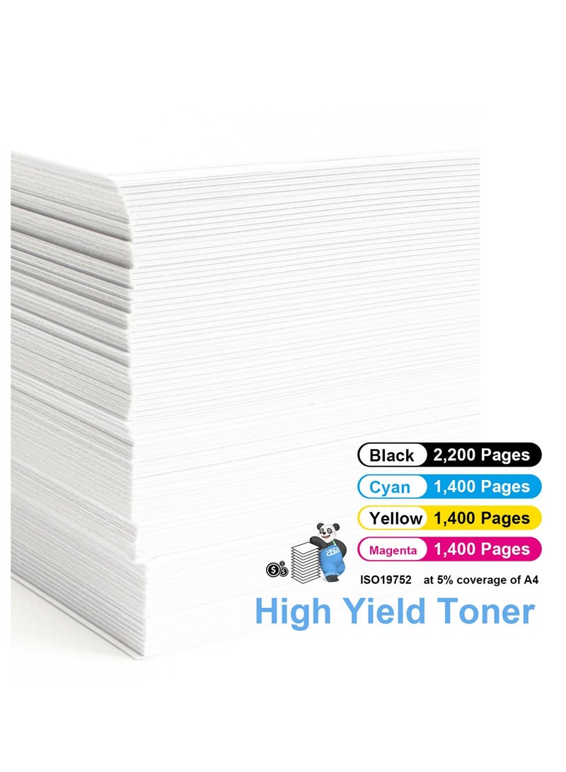 ASTA 1415 Toner CE320A CE321A CE322A CE323A 128A Color Toner Cartridge Compatible For HP LaserJet CP1525n CP1525nw CM1415fnw Printer Office 128 CE E 320 321 322 323 A - Image 2