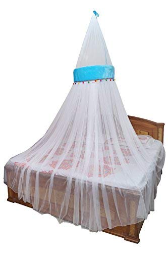 CREATIVE TEXTILES شبكة ناموسية ملونة أنيقة بحجم :- قياسي - Image 2