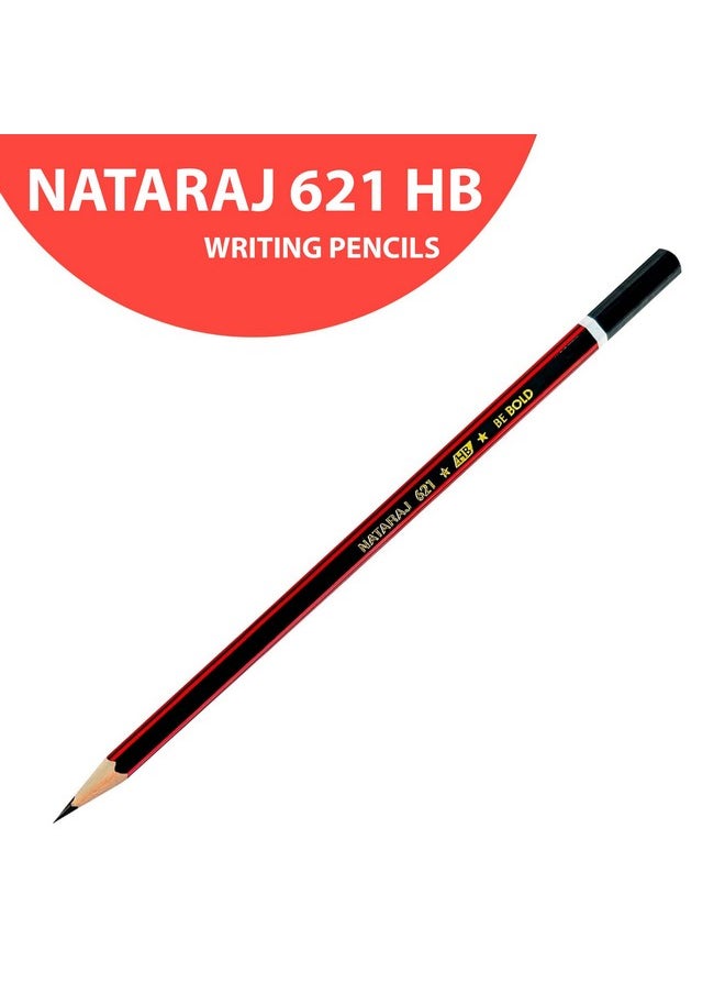 NATARAJ - Nataraj 621 Pencil Jar | Smooth and Reliable Writing | Lightweight Pencil with Comfortable Grip for Extra Smooth Writing |Use for School & Office Purpose | Hex Shape | Easy to Sharpen |(Pack of 50) - Image 1
