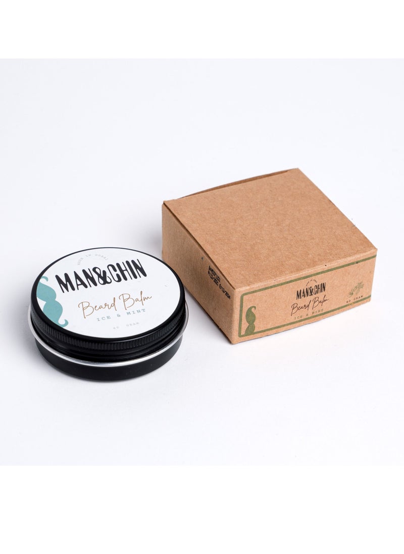 MAN&CHIN Beard Balm - Ice and Mint  - Image 3