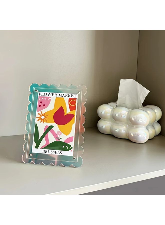 Transparent Acrylic Photo Frame 8x10 Inch For Certificates Awards And Family Photos - Image 5