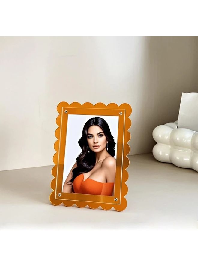Transparent Acrylic Photo Frame 8x10 Inch For Certificates Awards And Family Photos - Image 1