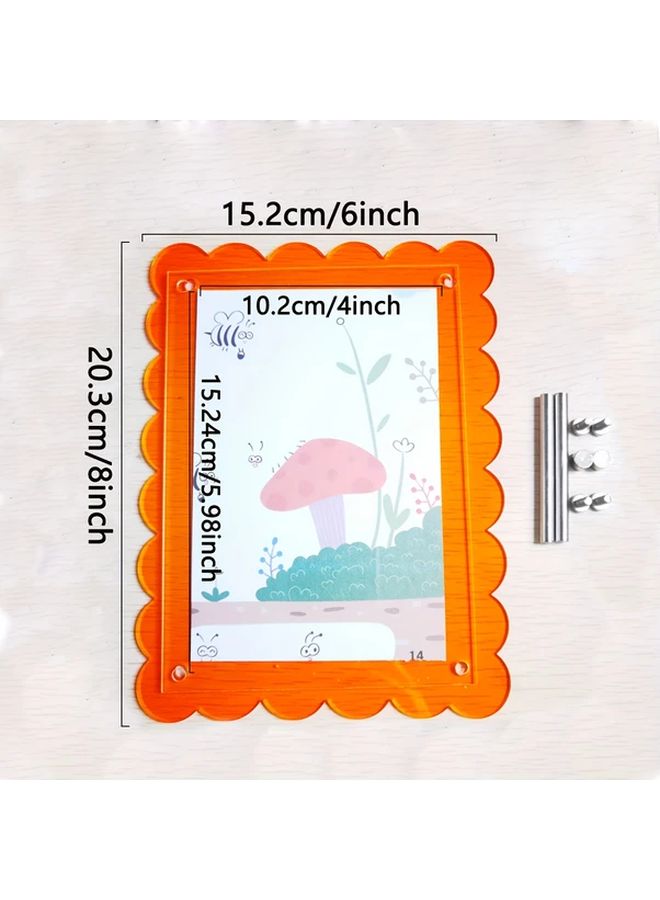 Transparent Acrylic Photo Frame 8x10 Inch For Certificates Awards And Family Photos - Image 3