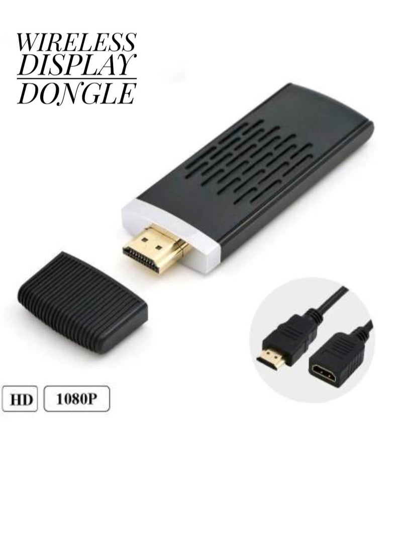Dongle - Wireless Display Dongle Receiver Black - Image 1