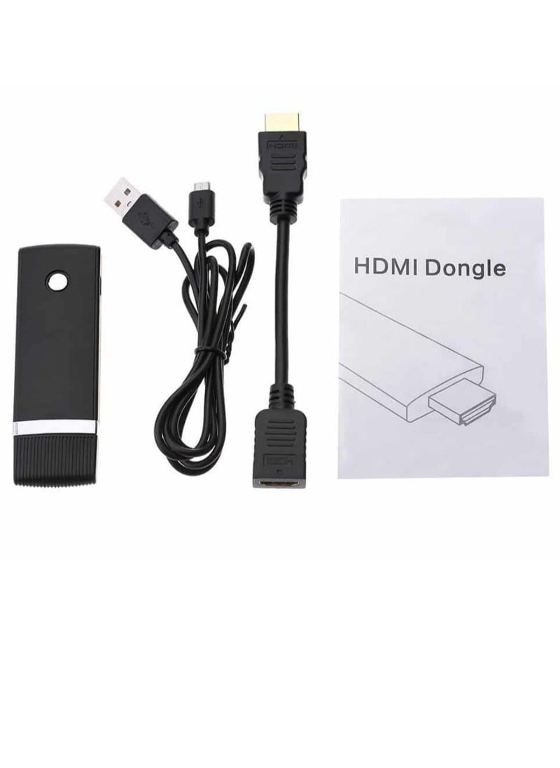 Dongle - Wireless Display Dongle Receiver Black - Image 1