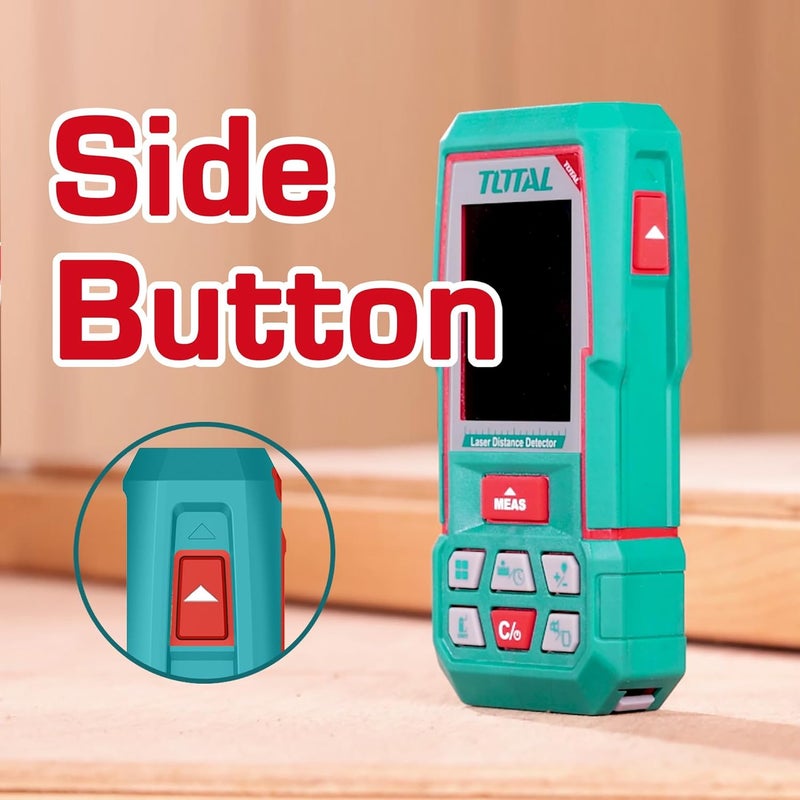 TOTAL TOTAL Digital Laser Distance Meter 100m - Image 2