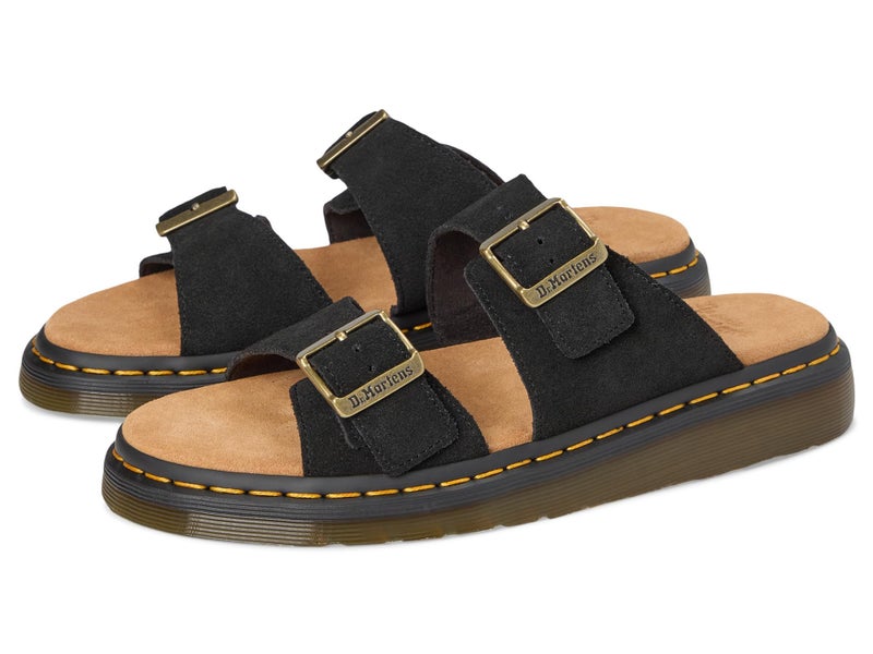 Dr Martens Unisex Josef Slide Sandal Black 1 6 US Women