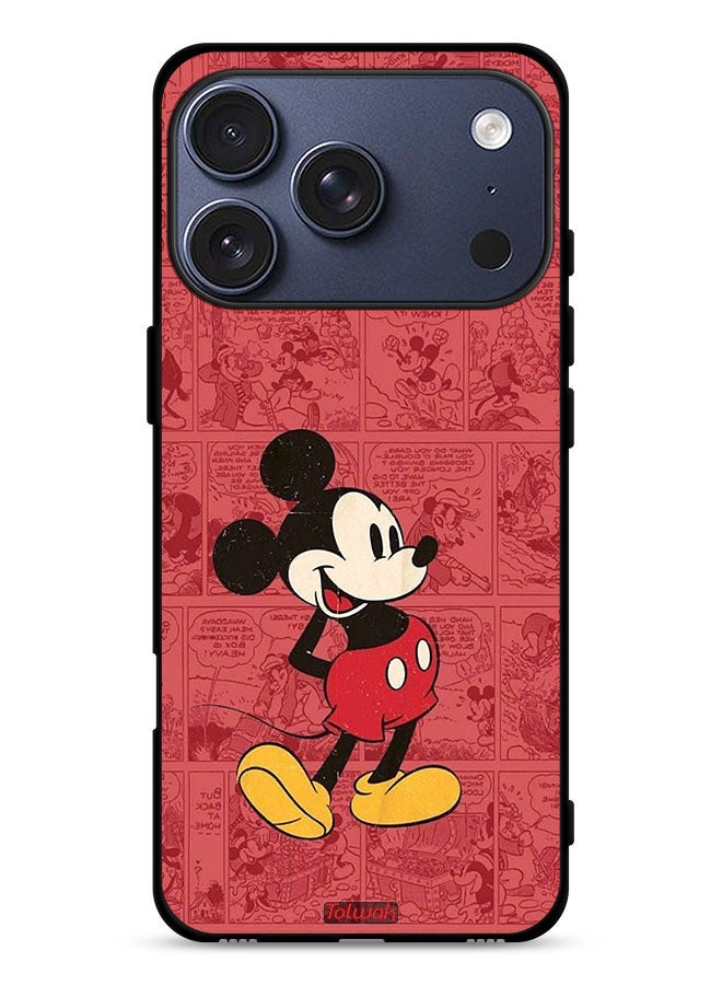 Tolwak Apple iPhone 17 Pro Protective Case Cover Mikey - Image 1