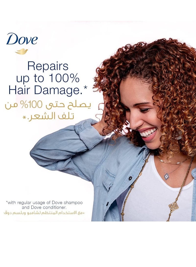 Dove Shampoo Nourishing Oil Care Hair - 1L ( May Vary Package ) - Image 3