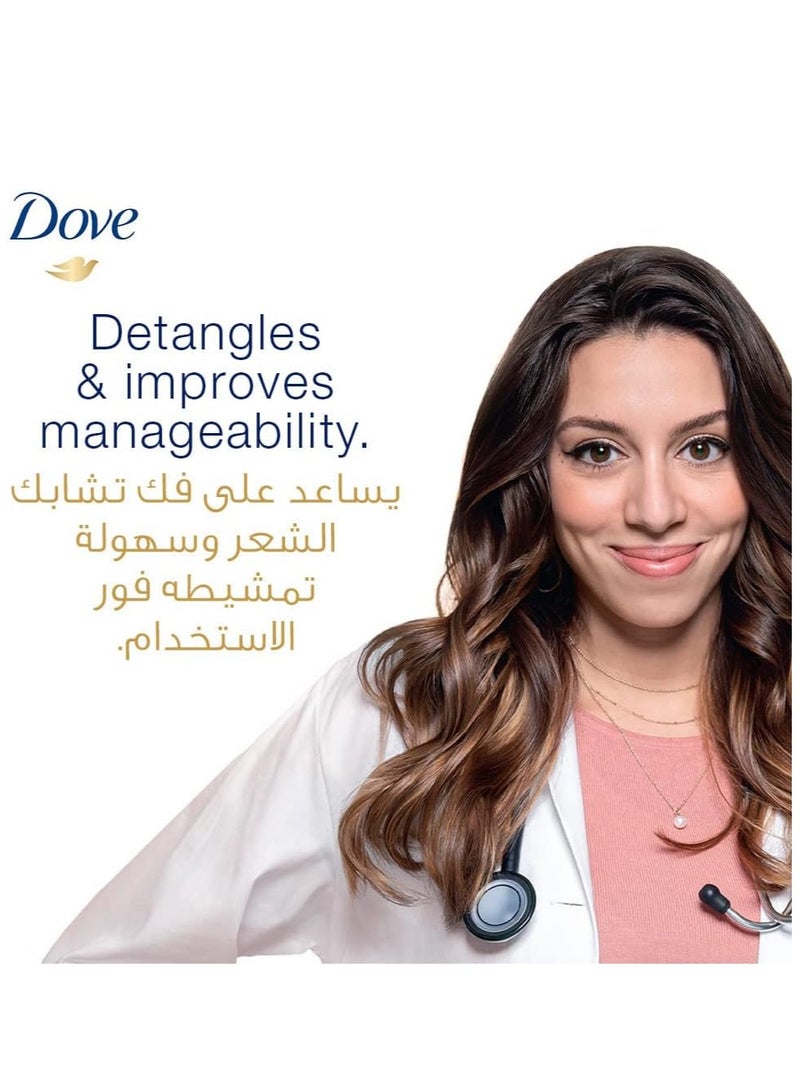 Dove Shampoo Nourishing Oil Care Hair - 1L ( May Vary Package ) - Image 5
