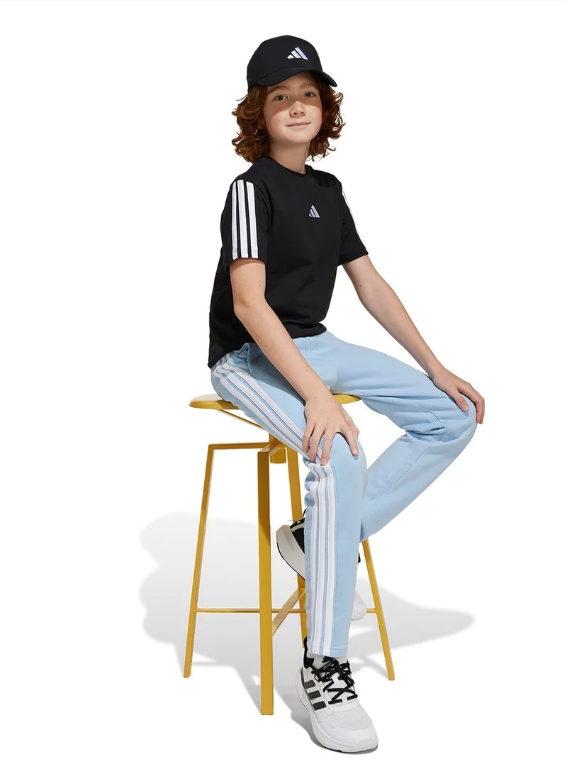 Adidas BLACK/WHITE Essentials T-Shirt  | Best Price UAE