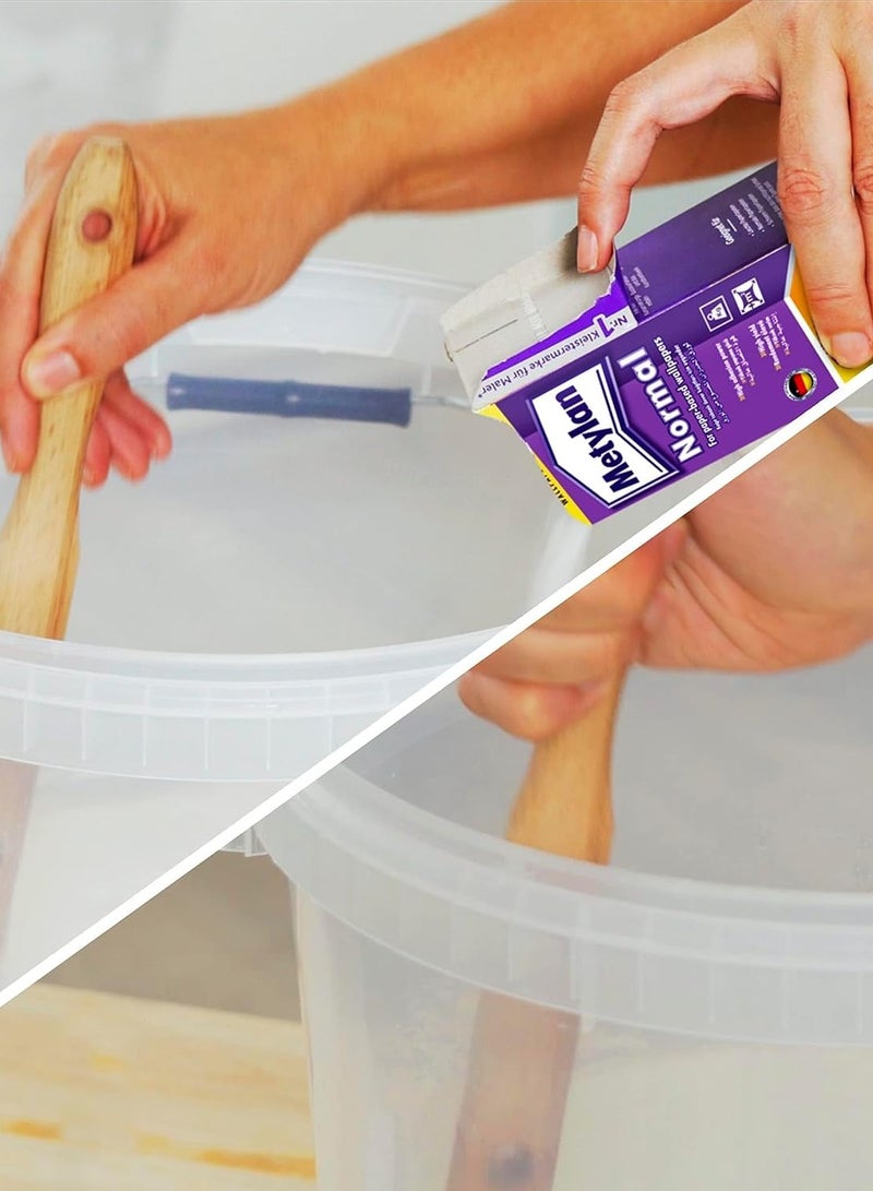 معجون لاصق قوي لورق الحائط يأتي المنتج خاليًا من المواد الحافظة، مما يجعله خيارًا آمنًا للاستخدام في المنازل والمكاتب - Image 4