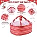 BABESIDE 9 Pcs Christmas Baby Doll Clothes with Bassinet for 101112 Inch Babydolls Baby Doll Accessories and Dolls Clothes fit Small Baby Dolls Girl Babies Pretend Play Set - Image 4