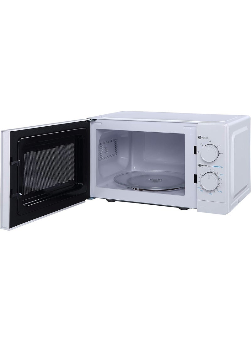 مديا فرن ميكروويف بنظام تحكم ميكانيكي أحادي 20 L MO20MWH أبيض - Image 2
