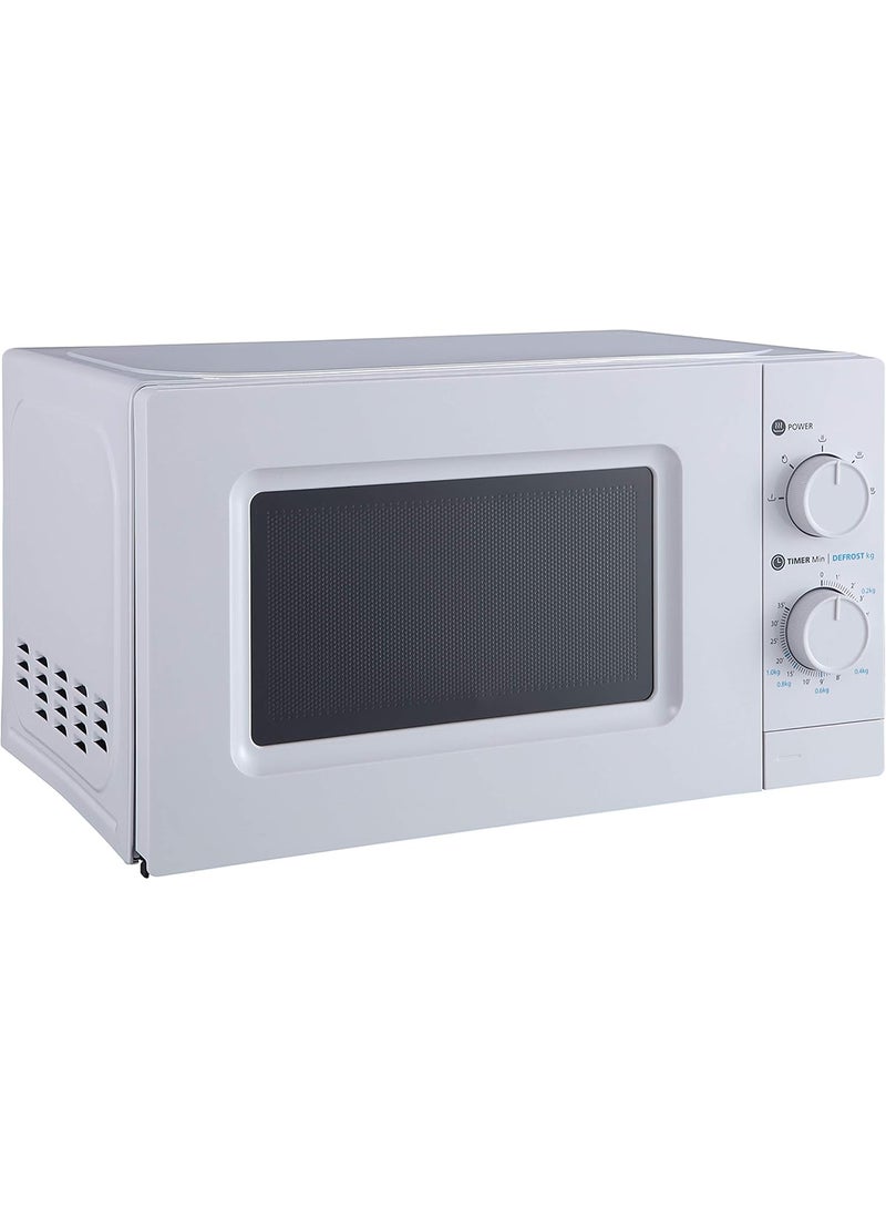 مديا فرن ميكروويف بنظام تحكم ميكانيكي أحادي 20 L MO20MWH أبيض - Image 3