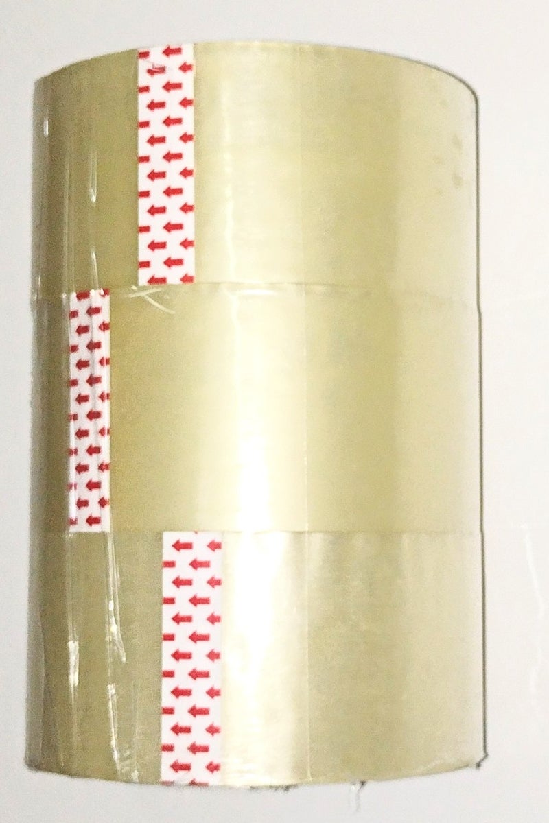 POWER Transparent Packing Tape, PK/3 Rolls, 2" Wide, 70 Yards Long for Packaging, Strong and Heavy Duty for Sealing Boxes, Parcels, Mail and Office Supplies - Image 1