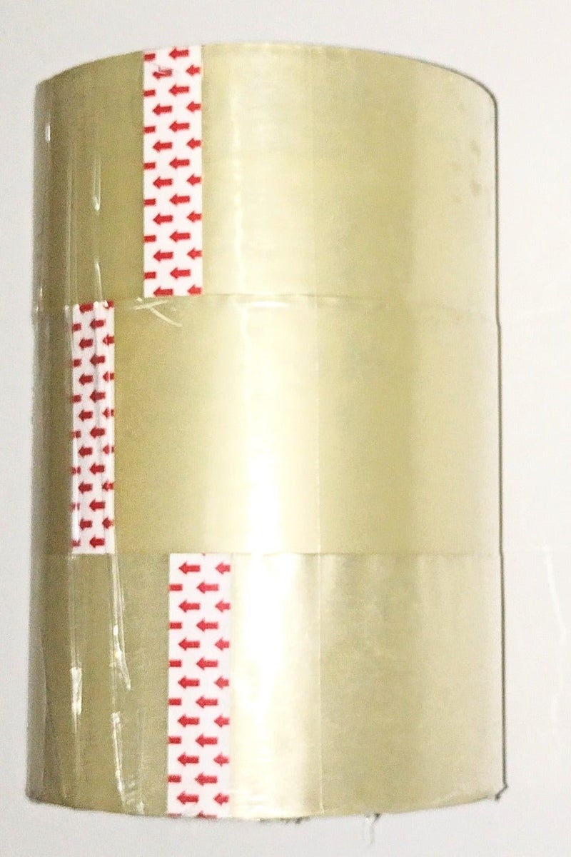 POWER Transparent Packing Tape, PK/3 Rolls, 2" Wide, 70 Yards Long for Packaging, Strong and Heavy Duty for Sealing Boxes, Parcels, Mail and Office Supplies - Image 1