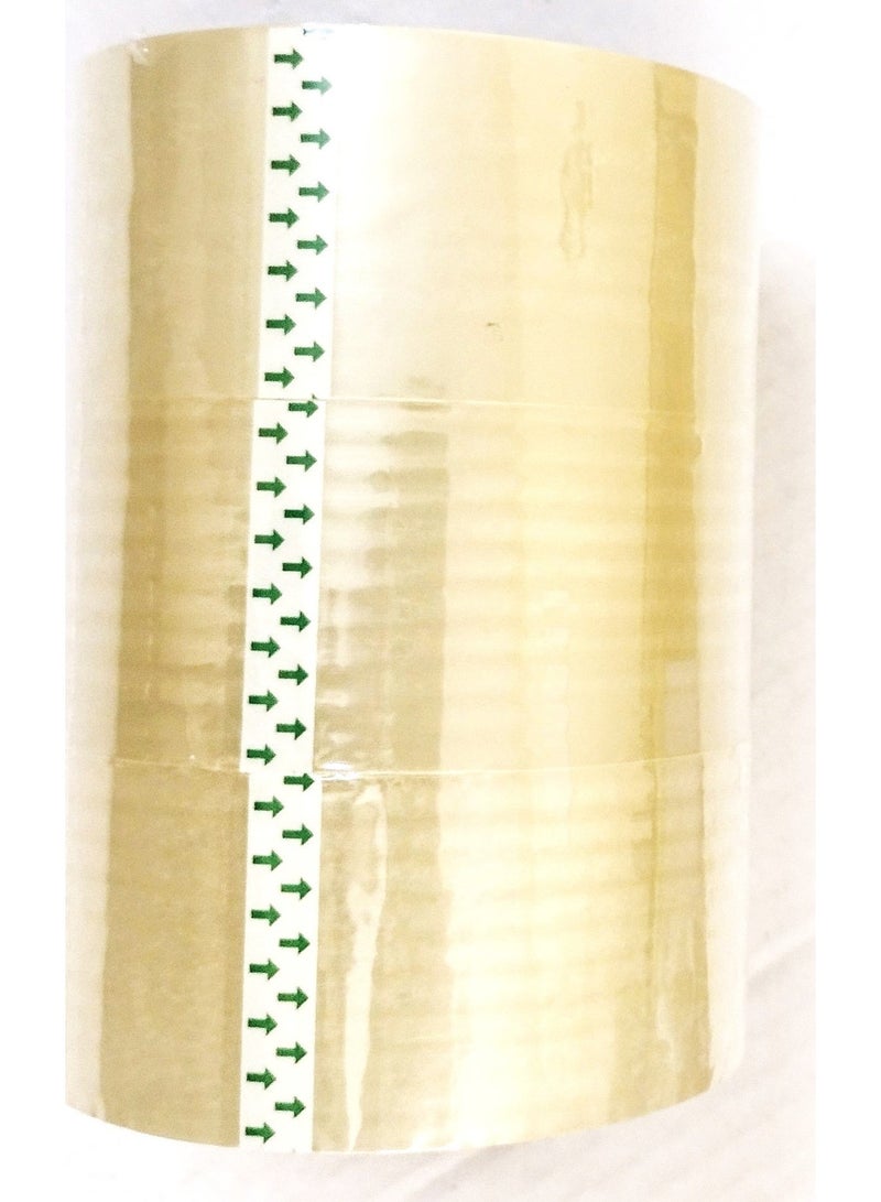 Packera Transparent Packing Tape, PK/3 Rolls, 2" Wide, 70 Yards Long for Packaging, Strong and Heavy Duty for Sealing Boxes, Parcels, Mail and Office Supplies - Image 2
