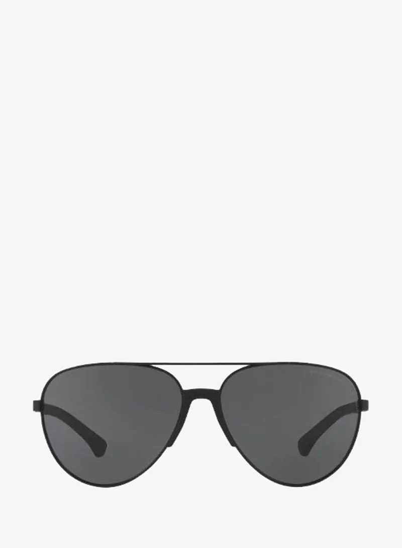 EMPORIO ARMANI 0Ea2059 Aviator Sunglasses