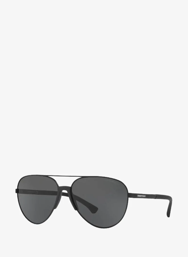 EMPORIO ARMANI 0Ea2059 Aviator Sunglasses