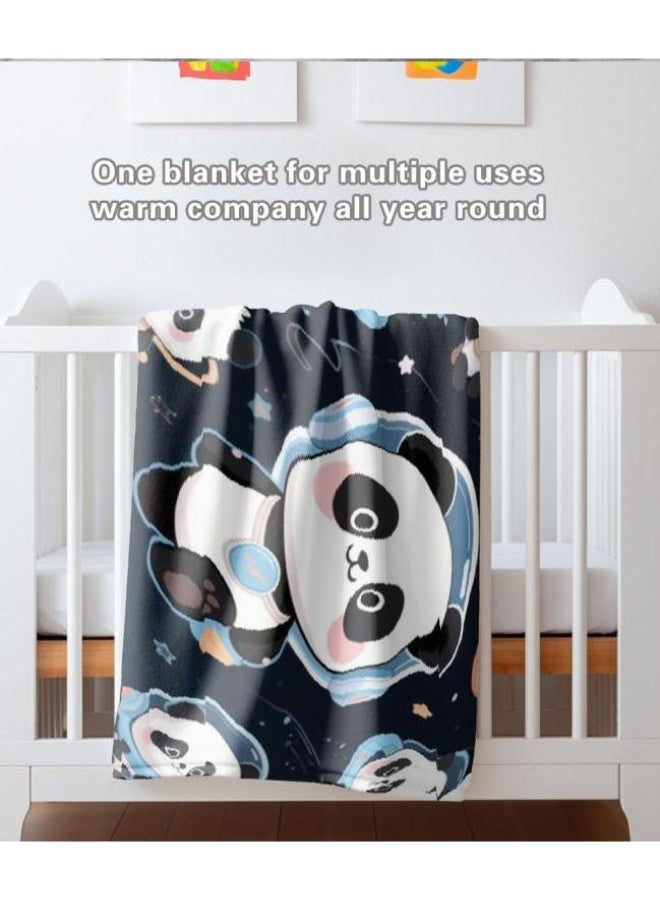 عام بطانية رقيقة من الفانيلا الكرتونية للأطفال والرضع (دافئة ومريحة، ومناسبة للنوم والألعاب) 70 سم * 100 سم - Image 2