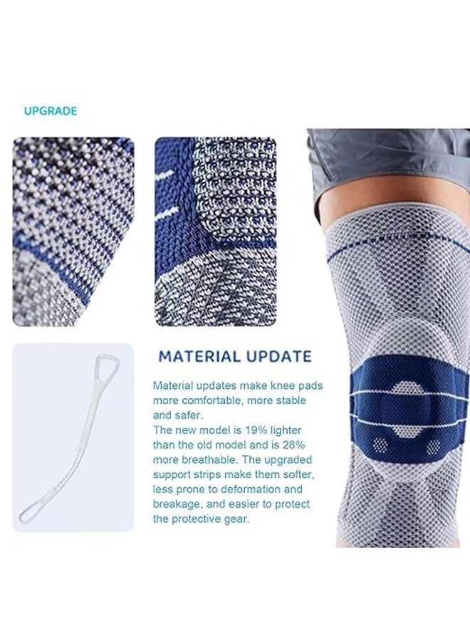 general Compression Knee Brace – Best knee brace for men and women, medical grade knee brace for cycling, running, basketball, mountaineering, meniscus tear, arthritis, joint pain relief - Image 2