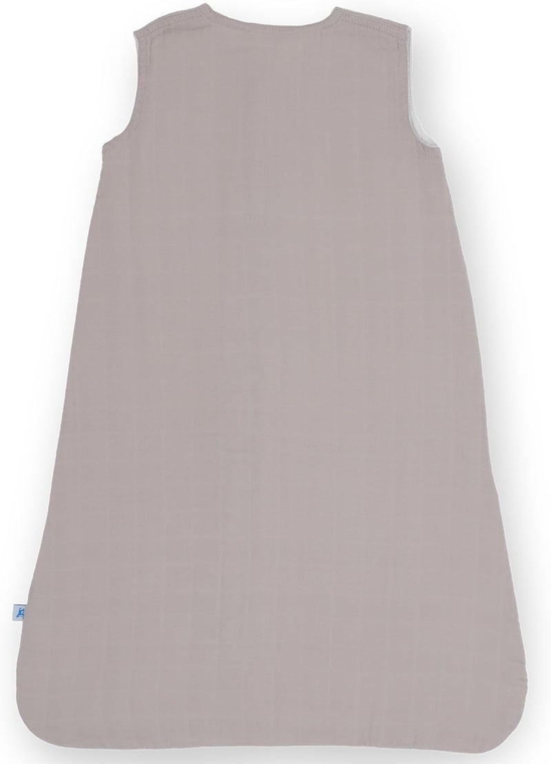 Little Unicorn Cotton Muslin Quilted Sleep Bag in Porpoise - Size M - Image 3