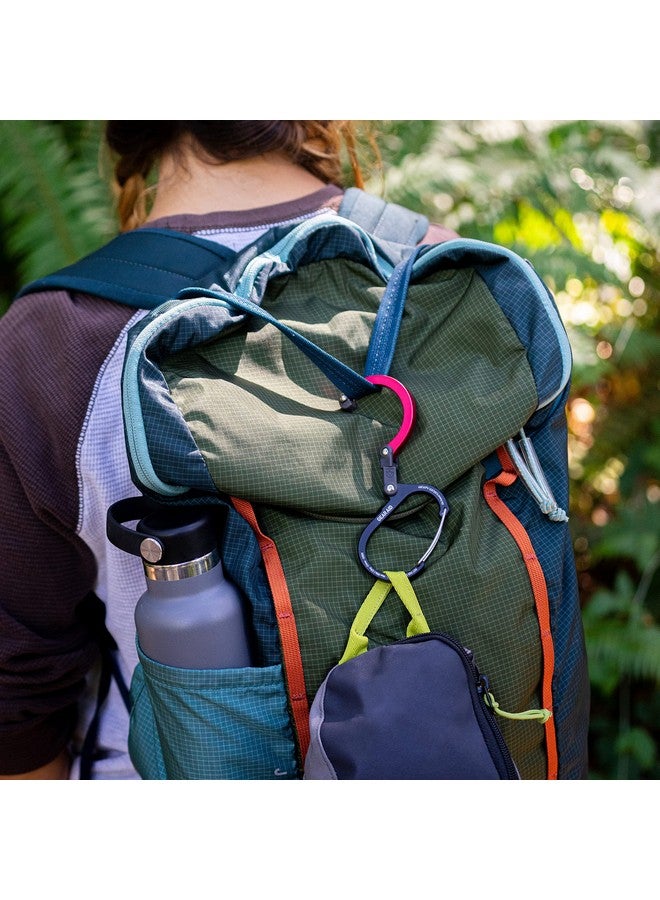 Gear Aid Heroclip Carabiner Clip And Hook (Small) For Purse, Stroller, And Backpack, Stealth Black - Image 4