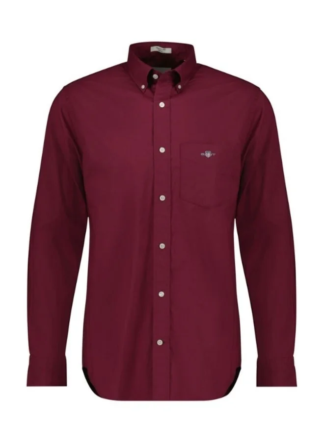 غانت Gant Regular Fit Poplin Shirt