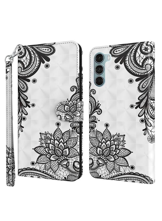S-TOP Case For Motorola Moto G200 5G / Edge S30 3D Painting Pattern Flip Leather Phone Case - Image 1