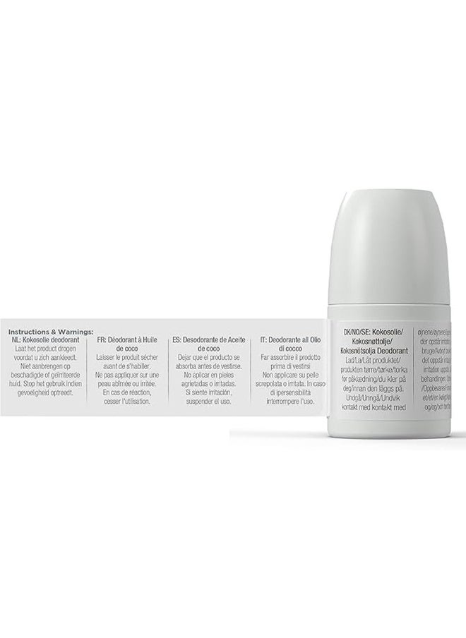 dr.organic Dr. Organic Coconut Oil Deodorant, Nourish & Refresh  - Image 2