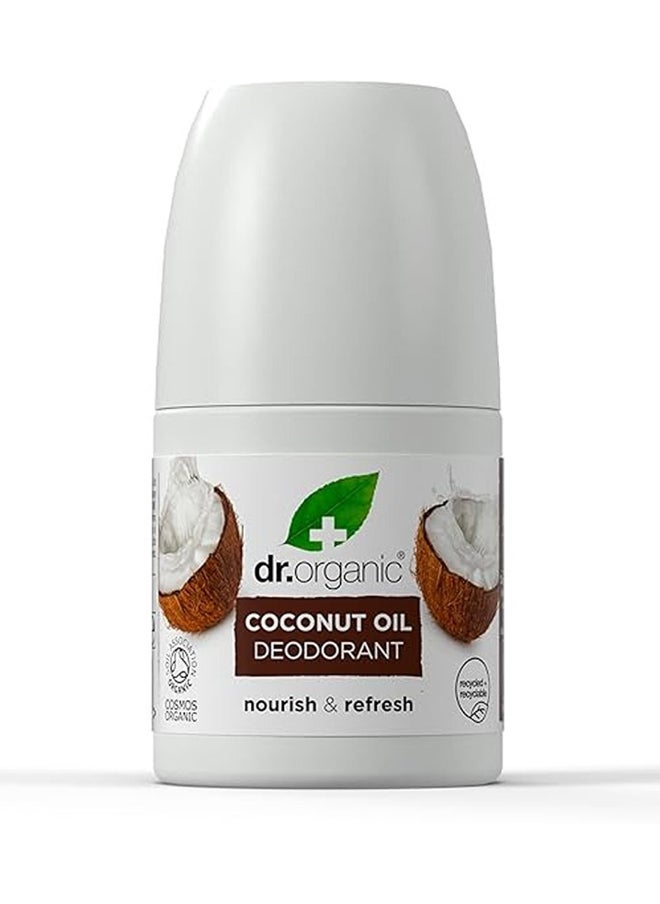 dr.organic Dr. Organic Coconut Oil Deodorant, Nourish & Refresh  - Image 1