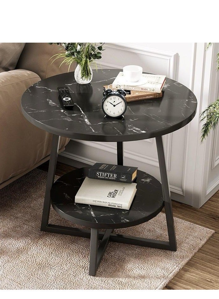 Home Side Tables for Small Spaces, Couch Arm Tray Table for Living Room, Bed, Sofa. End Table Anti-Rust waterproof End Table Anti-Rust waterproof  (black) - Image 1