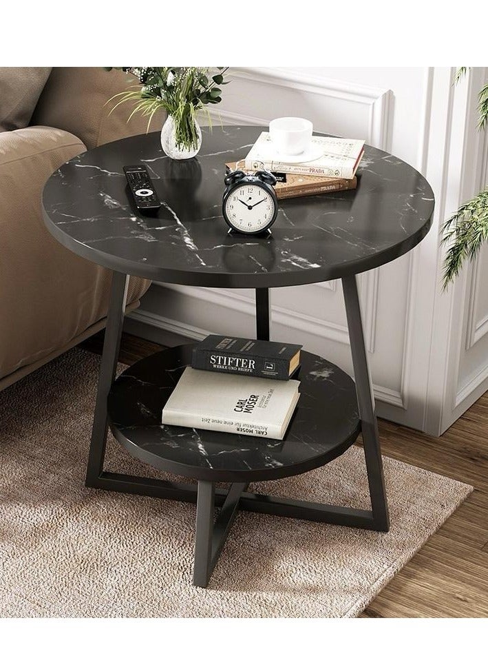 Home Side Tables for Small Spaces, Couch Arm Tray Table for Living Room, Bed, Sofa. End Table Anti-Rust waterproof End Table Anti-Rust waterproof  (black) - Image 3
