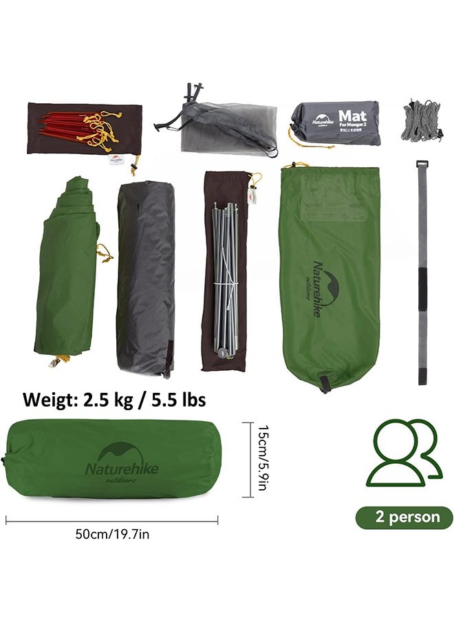 Naturehike - Mongar Ultralight 2 Man Tent - Image 1