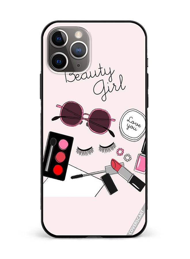 COVERSCART Protective Case Cover For Apple iPhone 11 Pro Max Beauty Girl Makeup Kit Design Multicolour