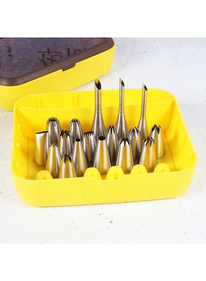 1M2D6 Teeth 8 Teeth Cake Decorative Cookie Rose Baking DIY Tool Medium 304 Stainless Steel Decorative Mouth Medium-Specifications:222 - Image 5