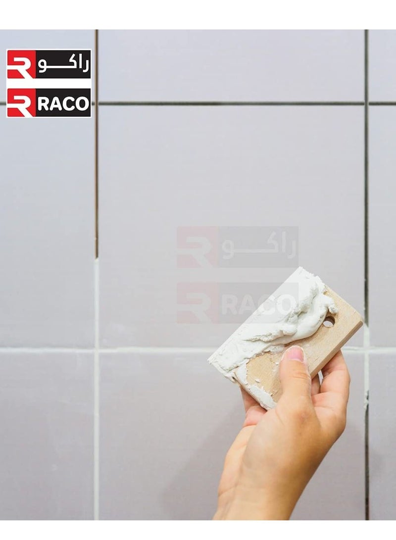 RACO Cement Tile Grout for Filling Tile Joints 5KG WHITE - Image 2