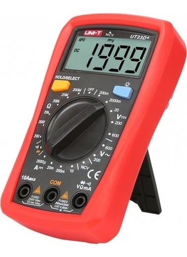 UniT - Uni-T UT33D+ 600V 10A Digital Multimeter - Image 1
