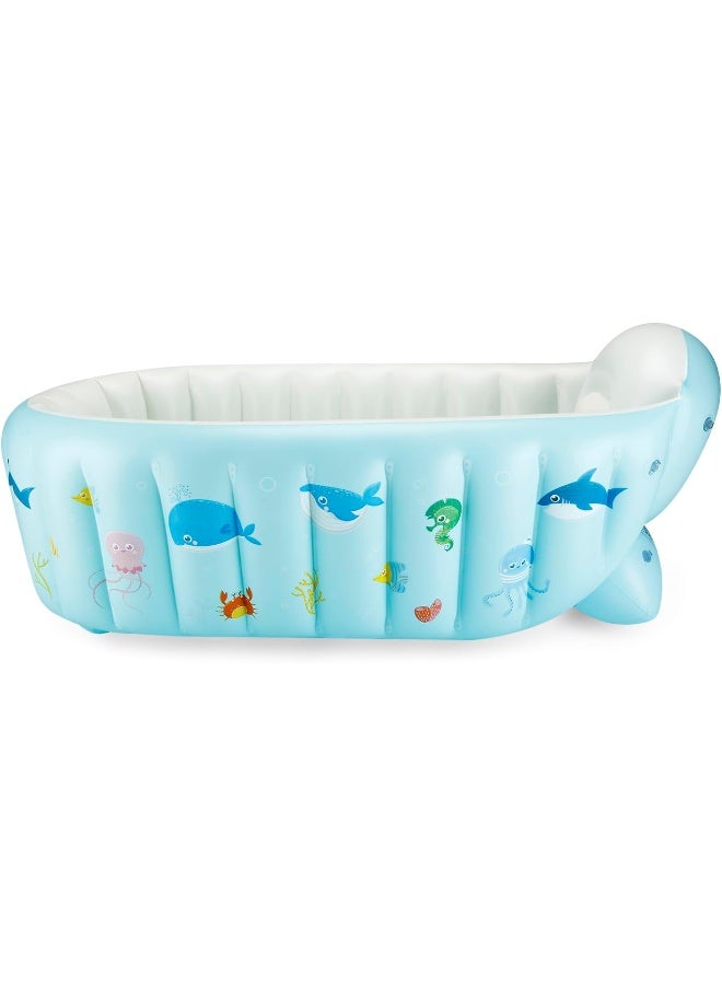 PandaEar Portable Inflatable Baby Bathtub with Air Pump - Image 4