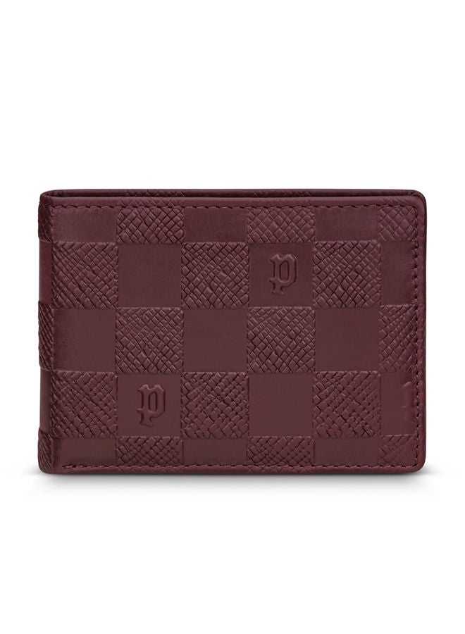 POLICE Impact Wallet For Men Burgundy PELGW2203903 - Image 1