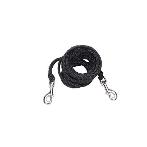 Coastal Pet Poly Big Dog Tie Out - Durable, Heavy-Duty Cable with Nickel-Plated Swivel Snaps - Perfect for The Yard or Campsite - 3/8" x 15' - Image 3