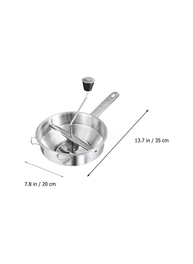 KASTWAVE مفرمة، مطحنة طعام، مفرمة خضار يدوية، محضر طعام، مكعبات فواكه، هرس الخضار، صنع الحساء، مبشرة للمطبخ، مصفاة، خلاط ومصفاة - Image 3