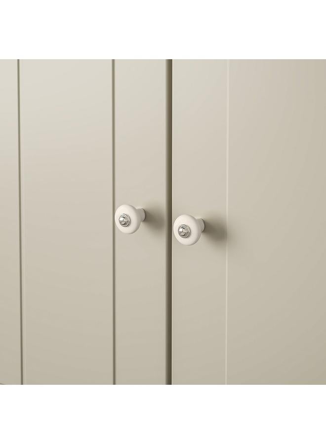 Zaboon Knob, Off-White/Chrome-Plated, 23 Mm - Image 4