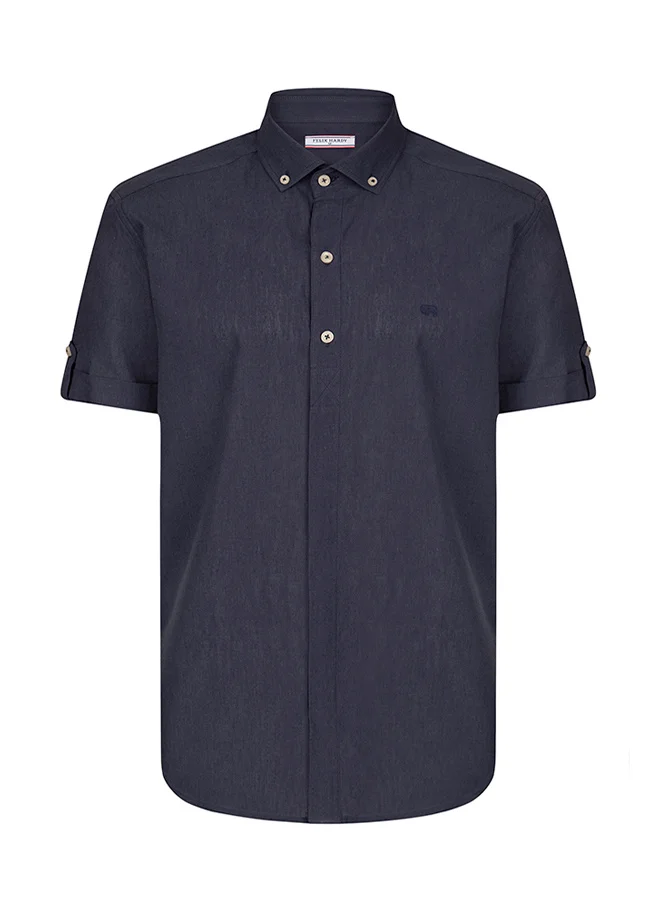 فيليكس هاردي Linen Blended Shirt