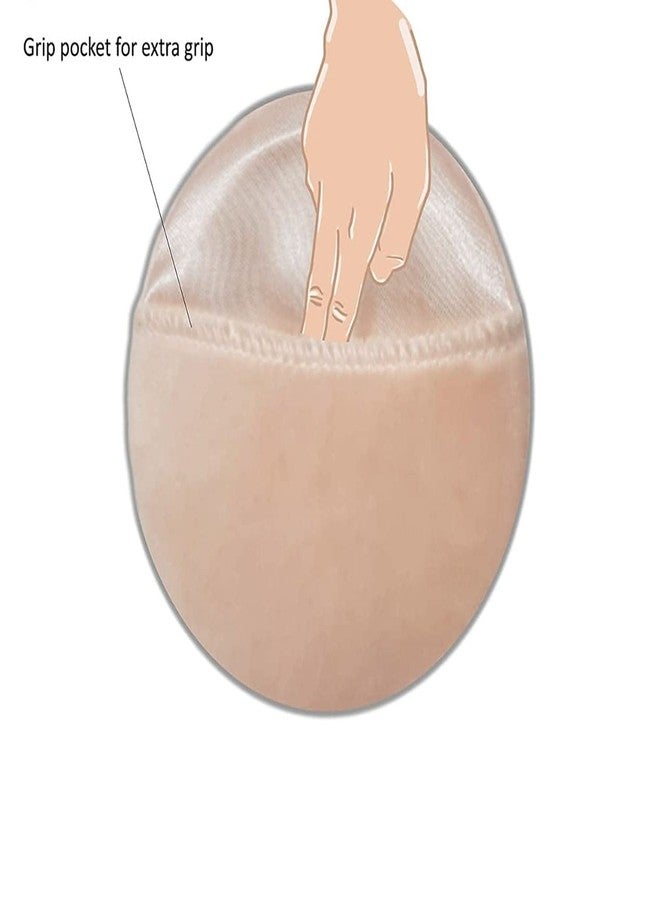 TWIREY Powder Puff, Puff, Cotton Pad, Super Soft Pure Cotton Puff, Makeup Powder Puff with Hand Strap, for Loose Powder, Dry Powder, Liquid Foundation, Mineral Powder-Pack of 2 - Image 4