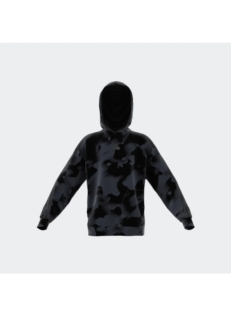 Adidas Youth Future Icon Aop Hoodie