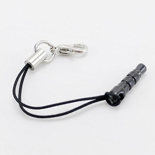 mollensiuer 100Pcs Black Lanyard Lobster Clasp Lariat Cord Strap for Mobile Cell Phone/Mp3/Mp4/USB Flash Drive/Charms/Keyring and More - Image 4