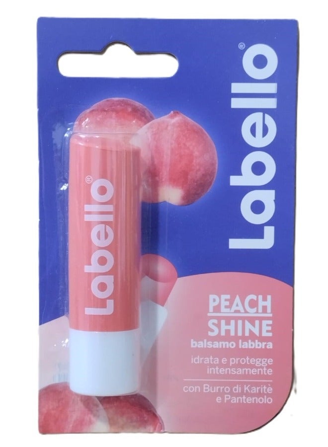Labello 2 Pcs Labello Peach Shine Lip Balm 4.8Gm - Image 2
